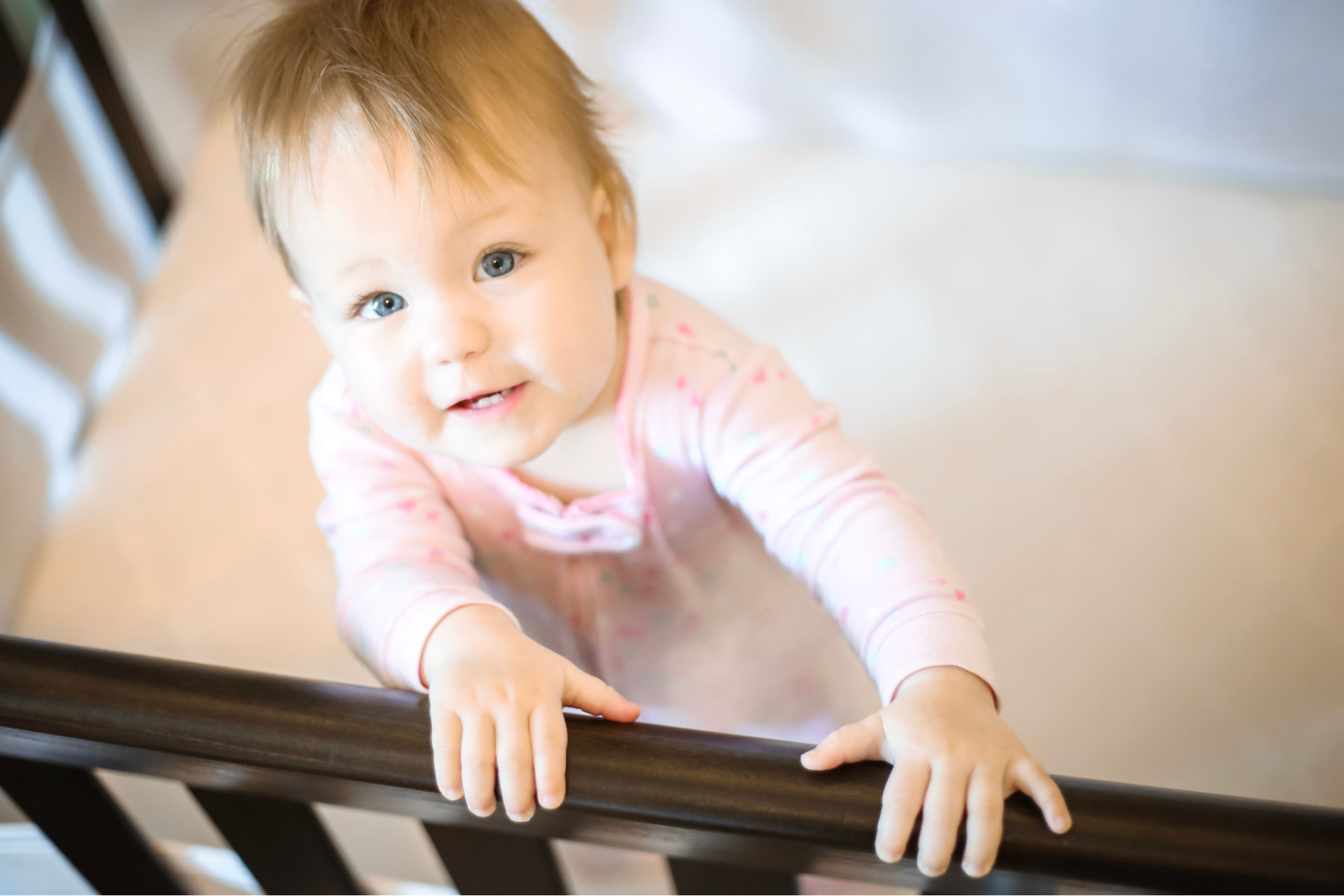 9 month old climbing out of crib sale