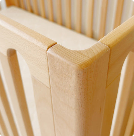 Stylish, sustainable cribs designed to pair perfectly with our award-winning mattresses.