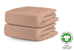 Breathable, Organic Cotton Sheets (2-pack) 999-3020-CLY 999-3520-CLY