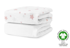 Breathable, Organic Cotton Sheets (2-pack) 999-3020-PSW 999-3520-PSW