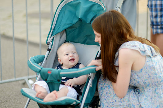 Mom thinking when do babies start talking