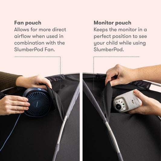 SlumberPod Blackout Sleep Tent with Fan