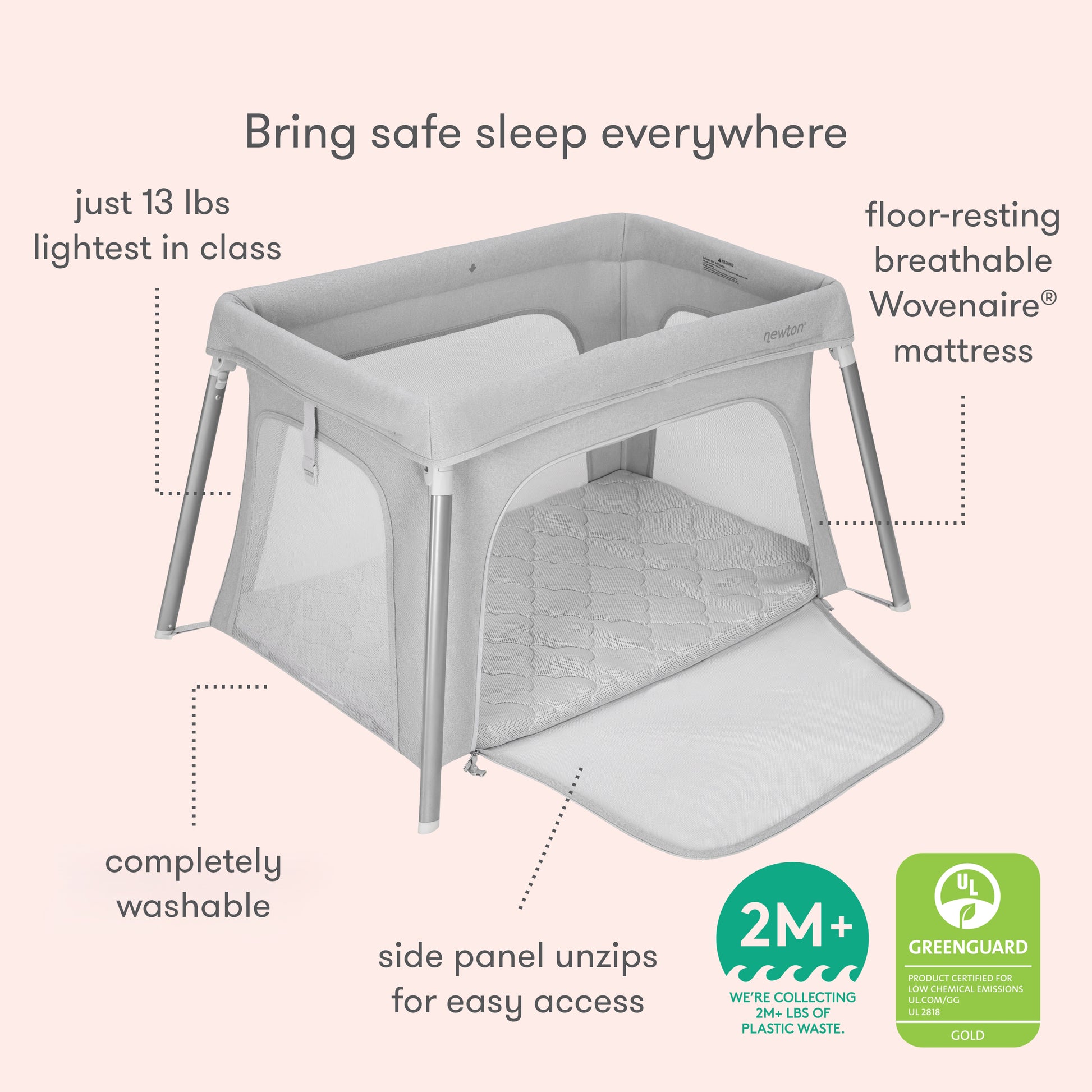 Compact Travel Crib