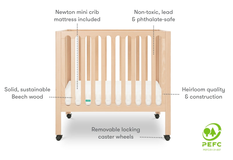 Small Crib Dimensions Alma Papa Crib Size Alma Mini Crib
