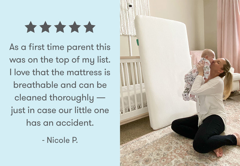 Safe & Breathable Crib Mattress Newton Baby