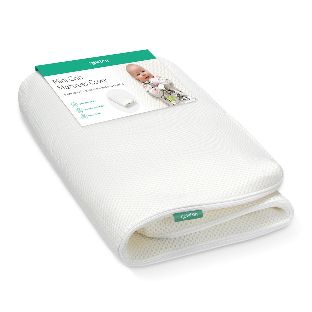 Crib Mattress Mini Covers for Breathable Mattresses | Newton Baby