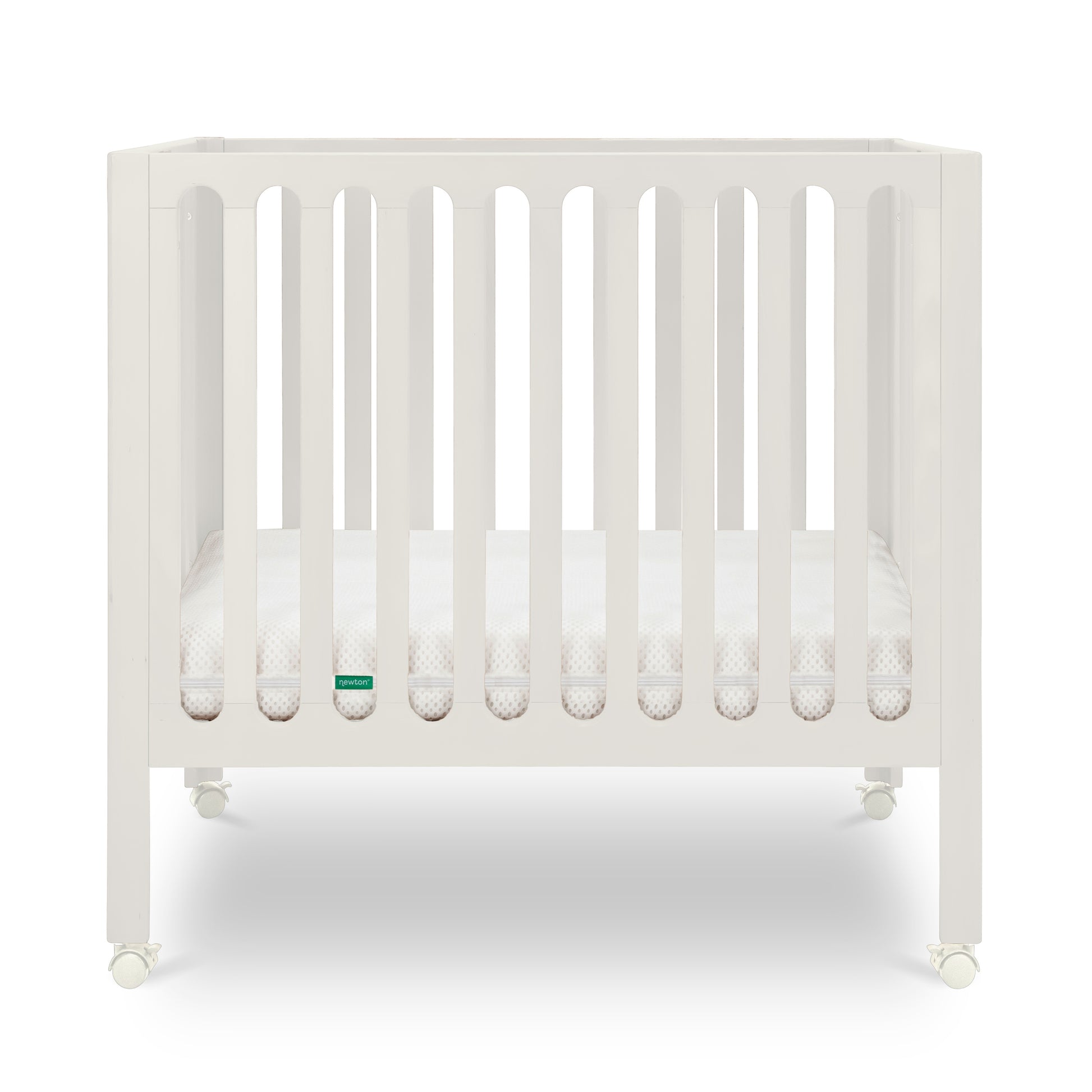 Warm White crib with a visible brand logo on a white background 999-8430-
WRW