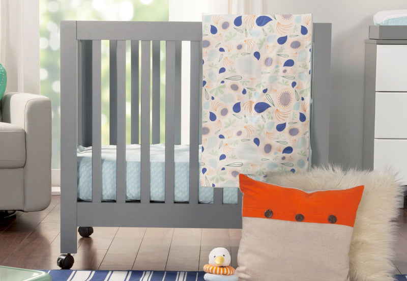 Babyletto origami mini crib sales grey