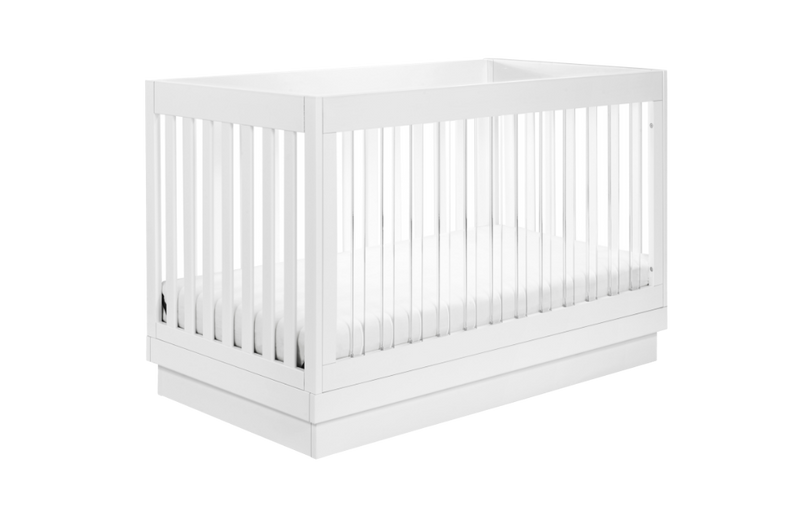 Harlow Acrylic Convertible Crib Breakout