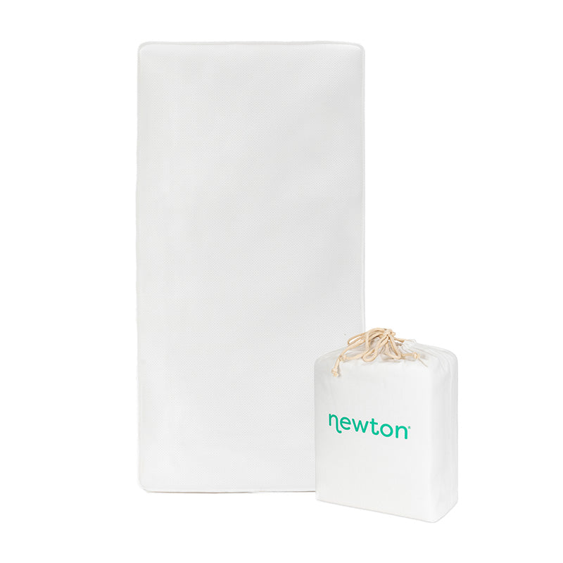 A Newton Baby Bundle 1 BFCM bag is placed beside a white rectangular item.