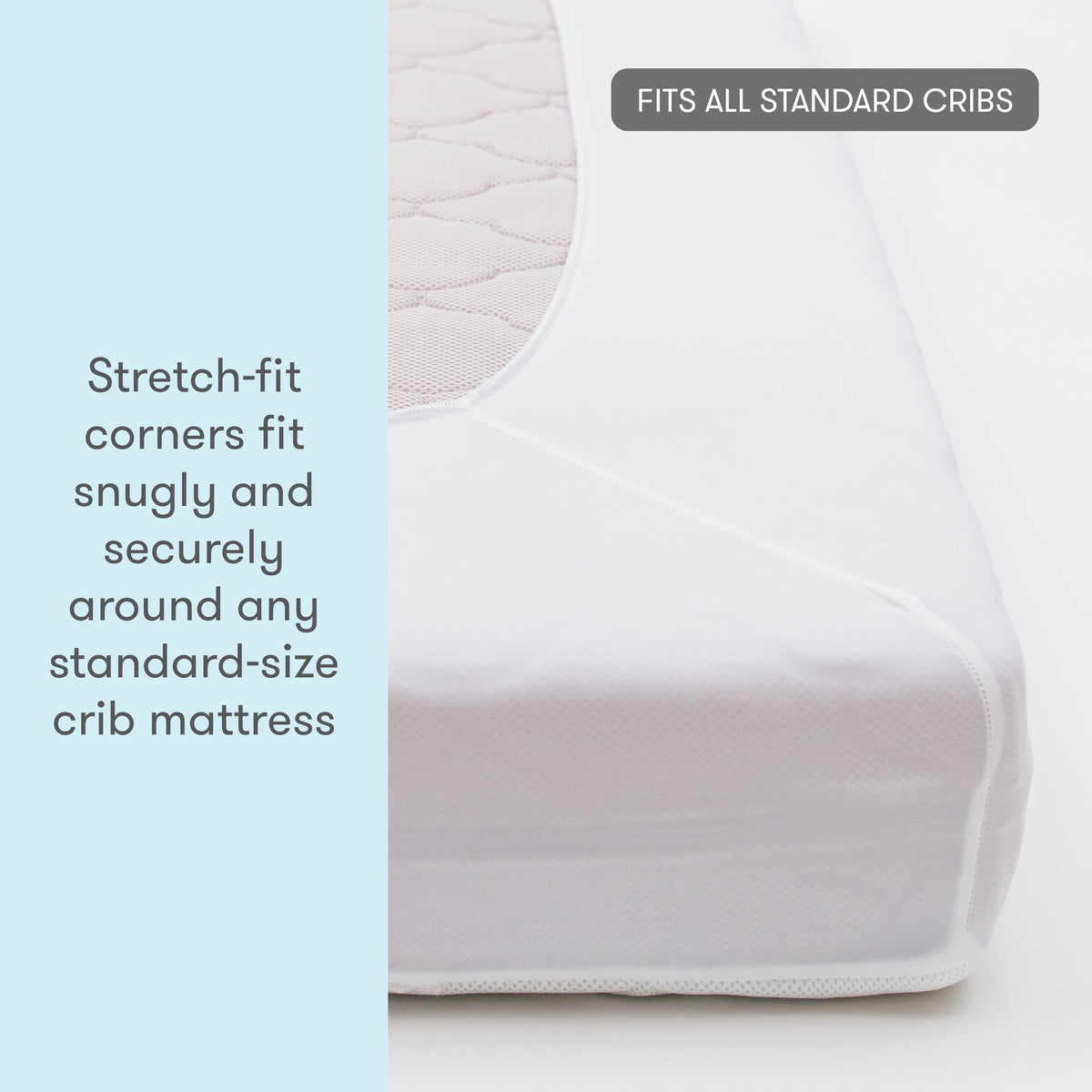 Waterproof & Breathable Crib Mattress Pad | Newton Baby