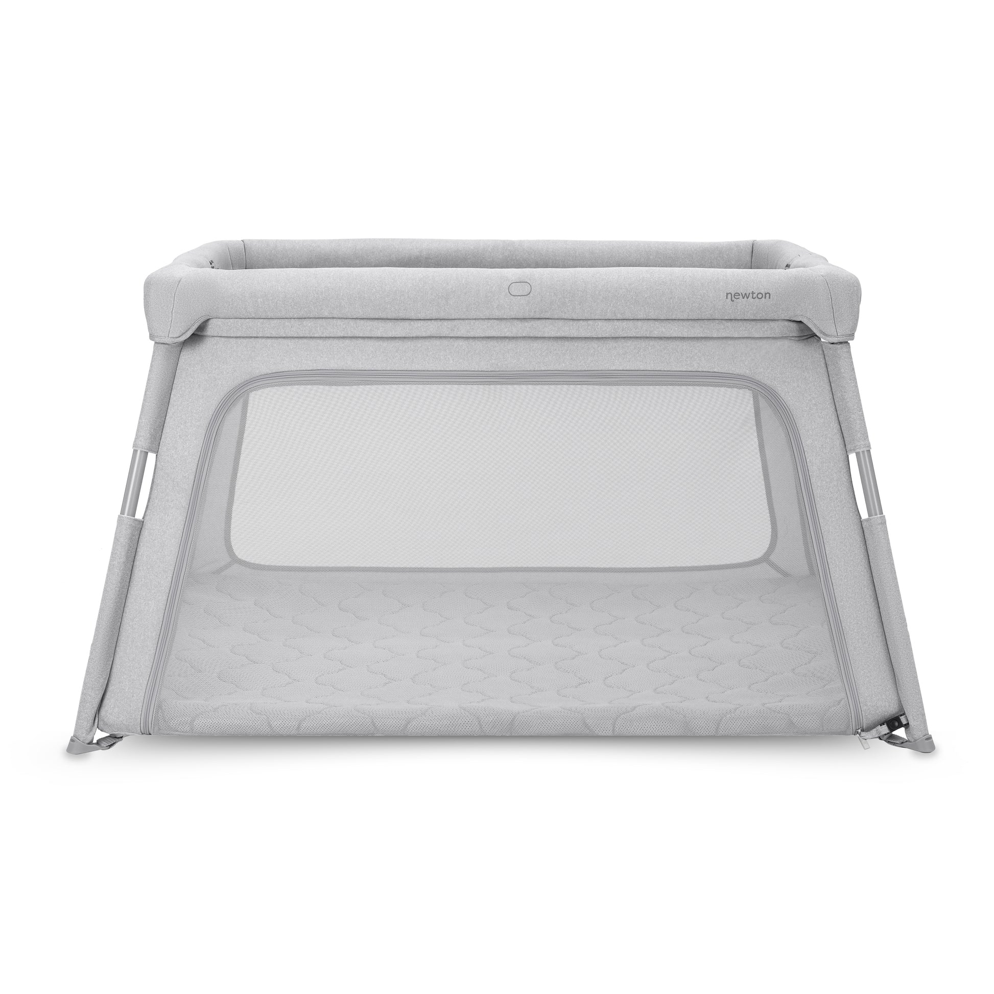 newton travel crib and play yard on plain white background