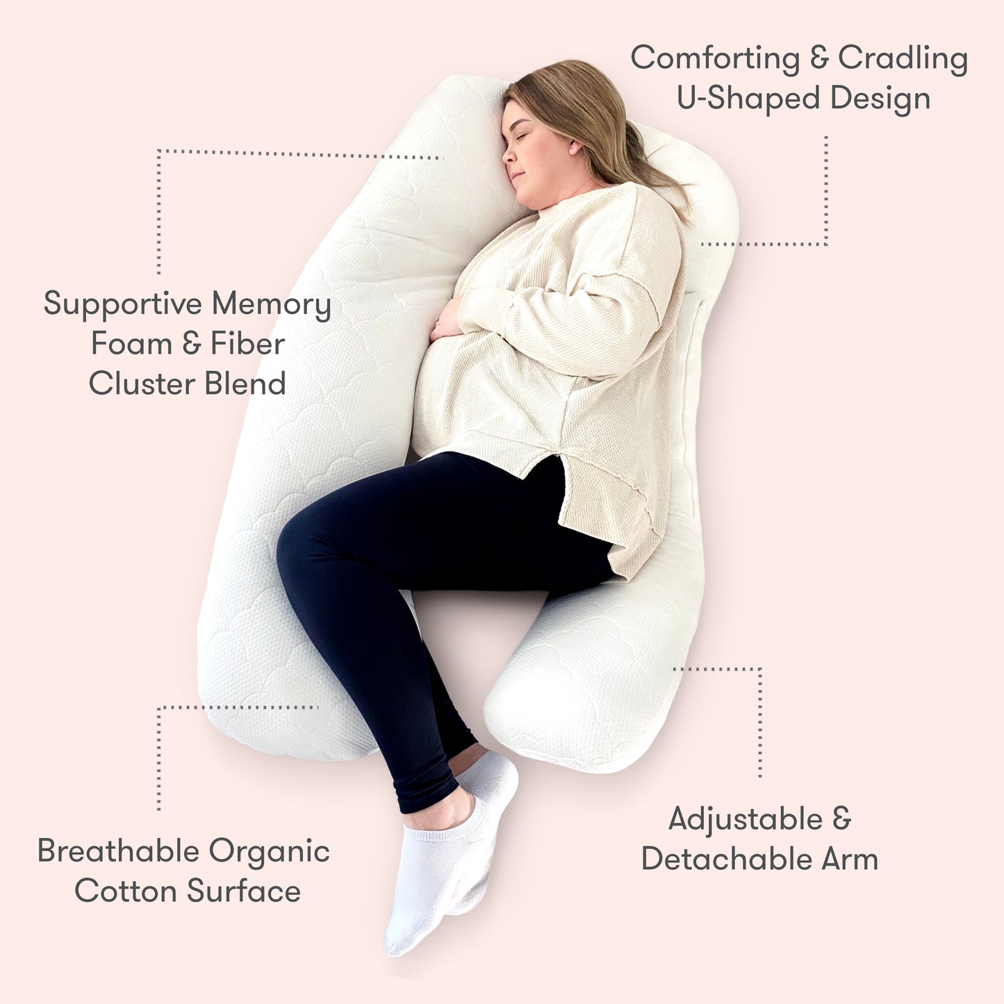 summer infant maternity body support pillow The Pregnancy Pillow