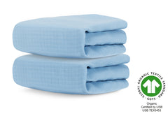 Breathable, Organic Cotton Sheets (2-pack)  999-3520-BNB 999-3020-BNB