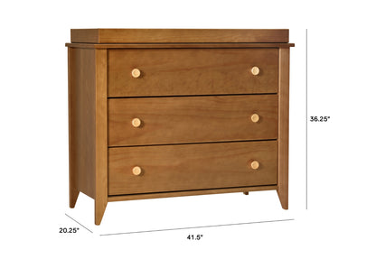 Sprout 3-Drawer Changer Dresser