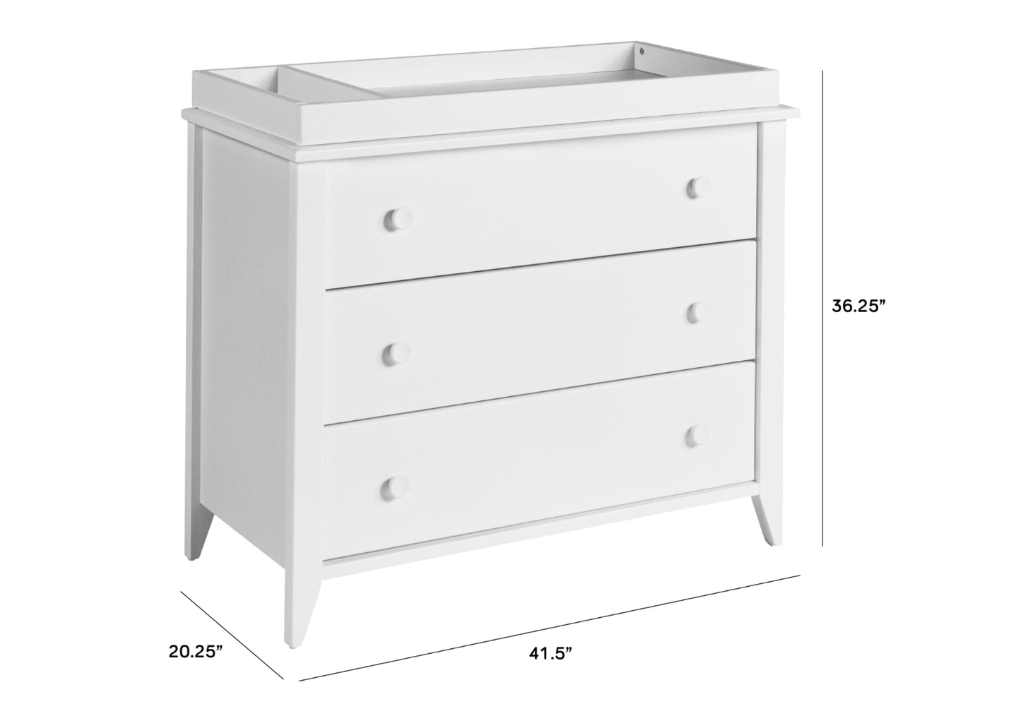 Sprout 3-Drawer Changer Dresser