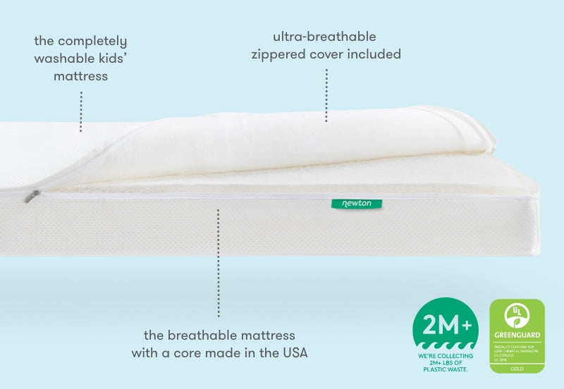 Newton Waterproof Crib Mattress Newton Living Mattress Waterproof