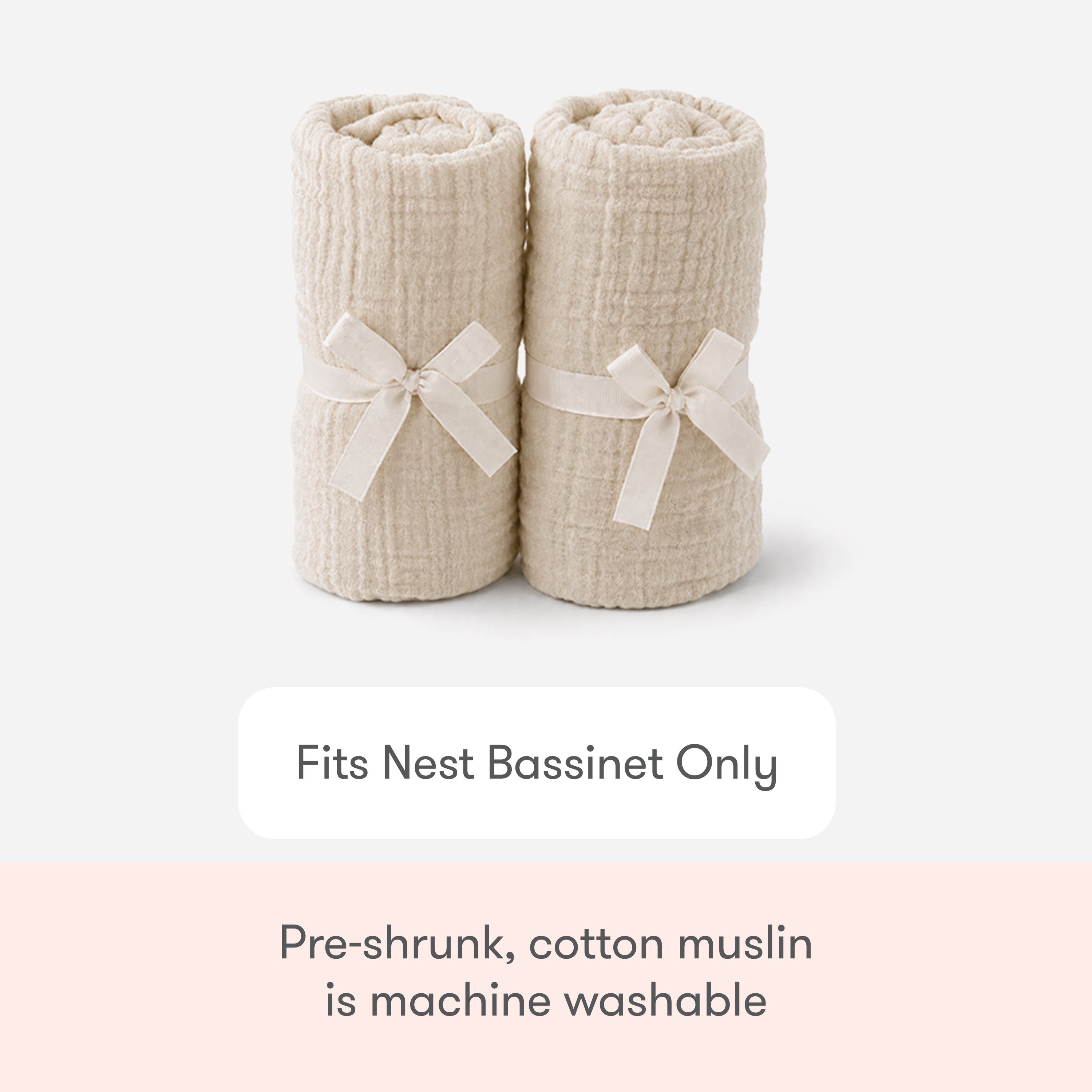 Nest Bassinet Extra Sheets