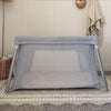 Assembly and disassembly video for Compact Travel Crib. 