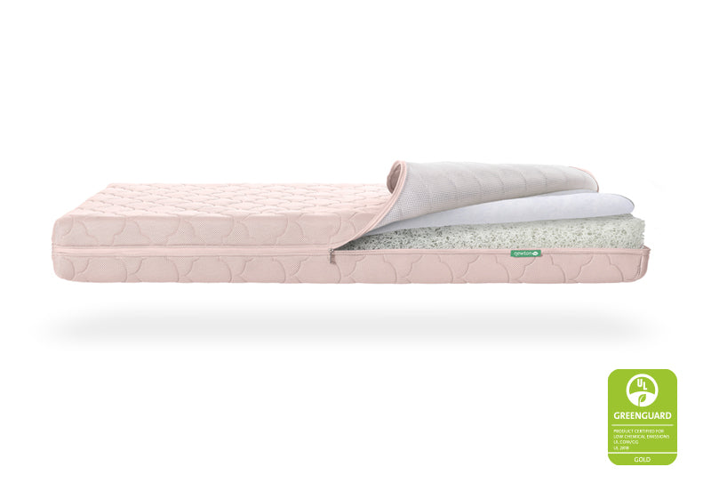 Natural Cotton Waterproof 3-Ply Crib Pad